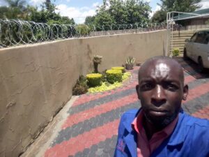 Erection of 32m Razor Wire, Marlborough, Harare